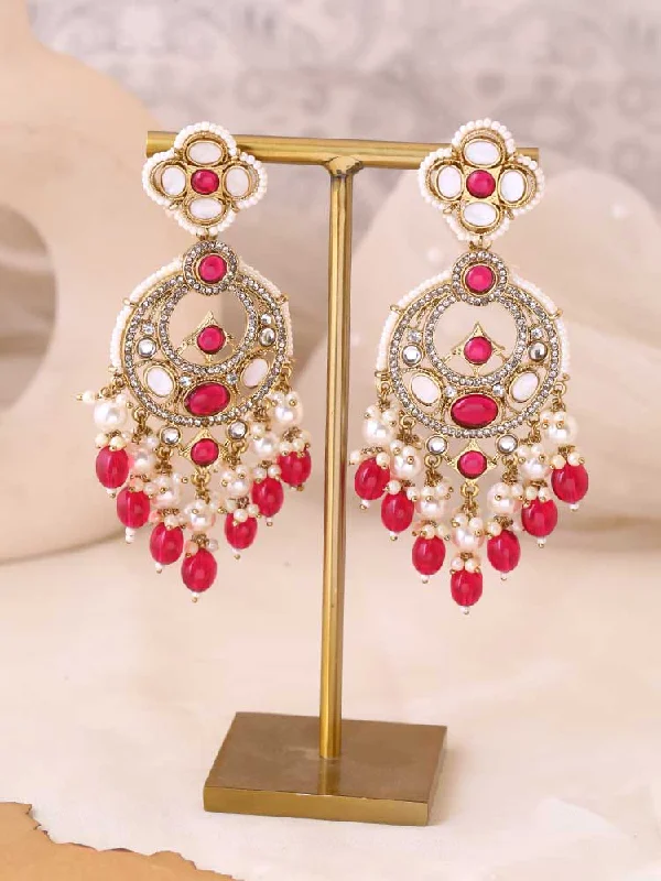 Women’s tassel earrings-Rani Ishika Chaandbalis