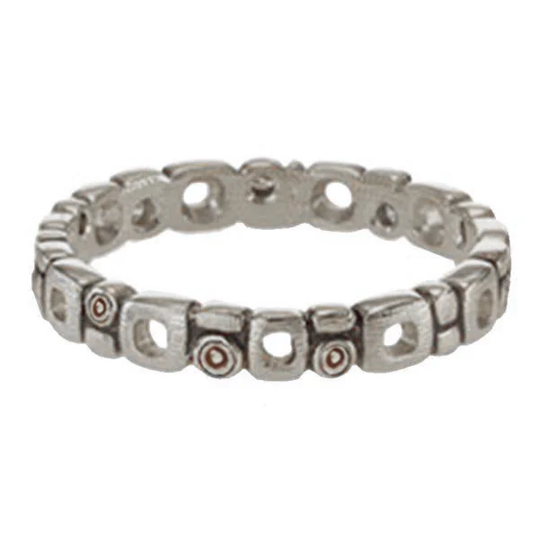 Women’s stackable diamond rings-Alex Sepkus Micro Windows Band - R-119PM