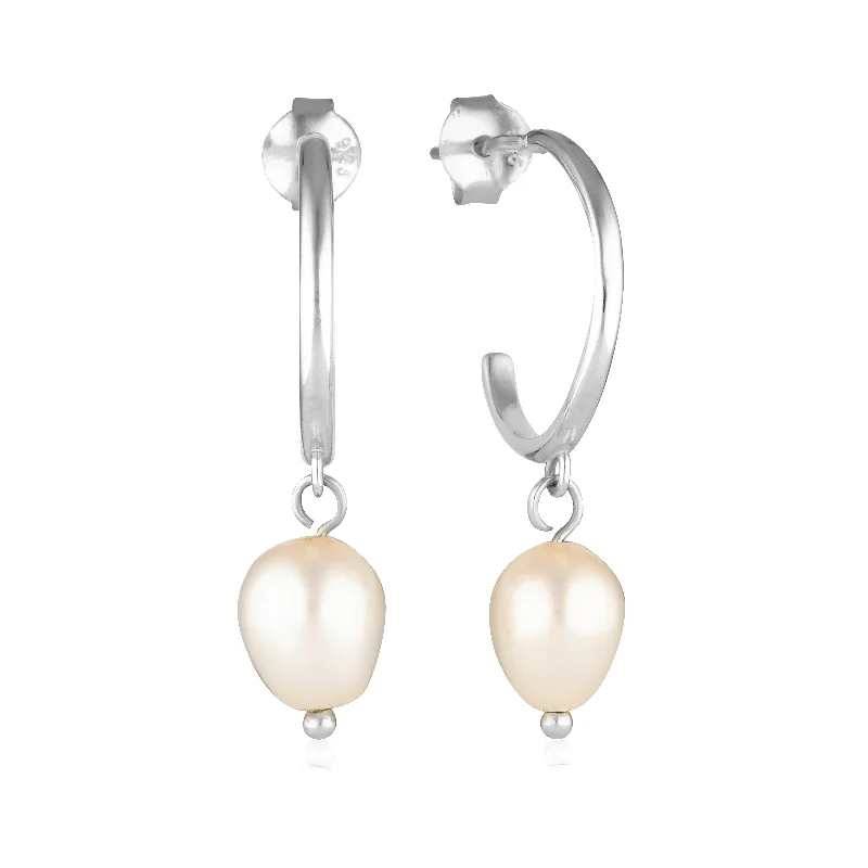 Women’s moonstone earrings-Claire Earrings