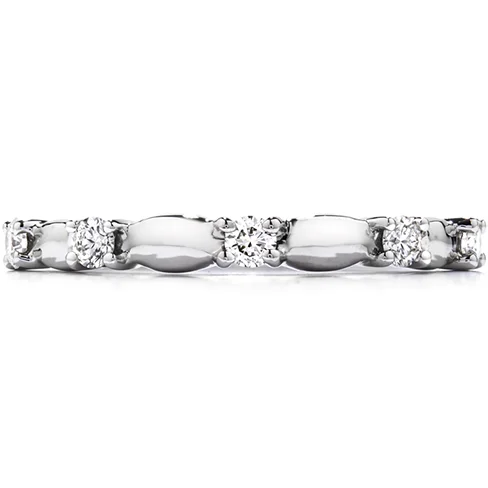 Women’s floral diamond rings-Hearts On Fire Fairy Tale Five-Stone Band