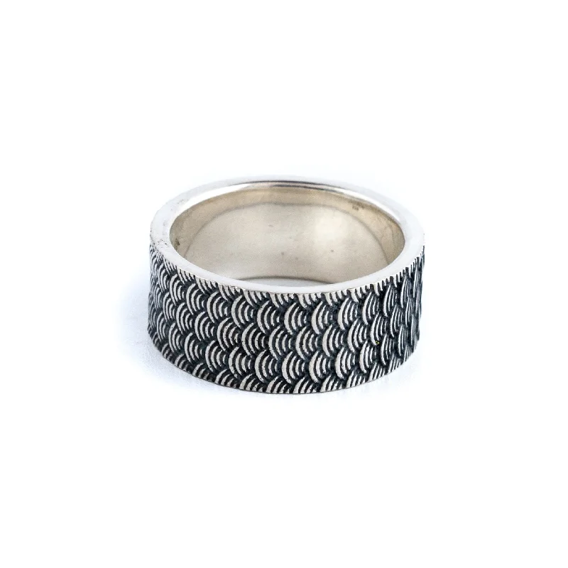 Women’s gemstone rings-Silver x "Kappa" Band