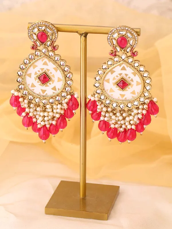 Women’s luxury earrings-Rani Bani Chandbalis