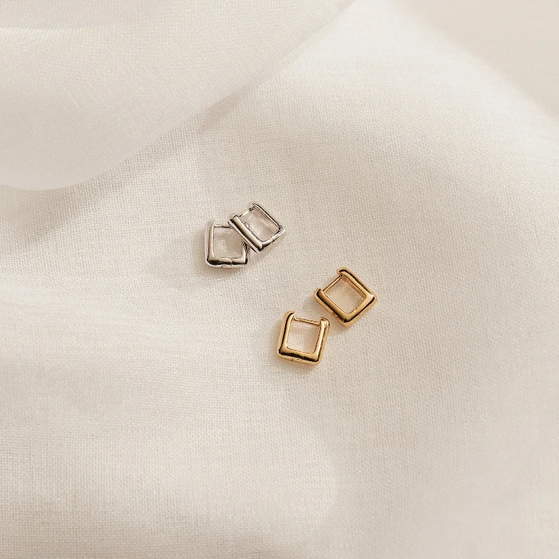 Women’s luxury diamond earrings-Kelsey Link Earrings