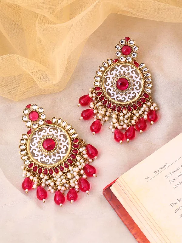 Women’s fashion earrings-Rani Miraya Chandbalis