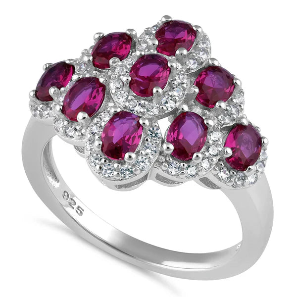 Women’s vintage rings-Ruby