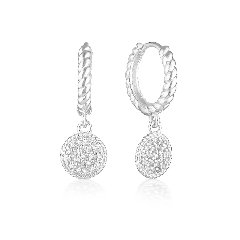 Women’s vintage diamond earrings-Isobel Earrings