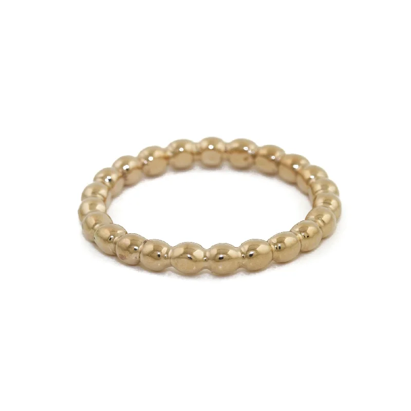 Women’s chunky gold rings-14k Gold  Rope Band