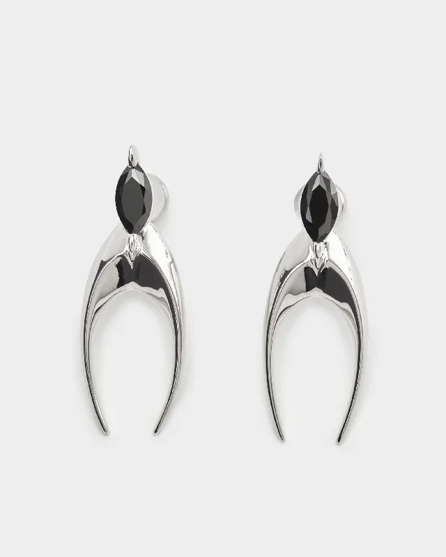 Women’s chunky earrings-Core Memory Pointy Earrings