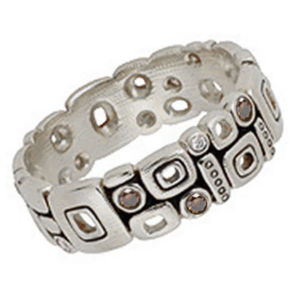 Women’s custom rings-Alex Sepkus Little Windows Band - R-118PDC