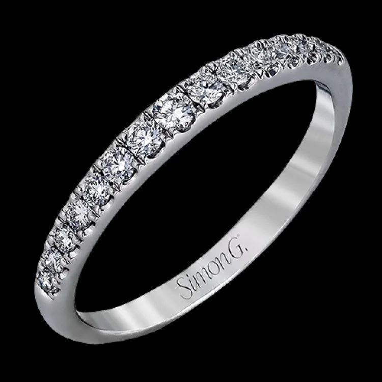 Women's classic solitaire engagement rings-MR2128-D-B WEDDING BAND