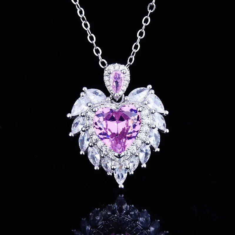 Pink Diamond Pendant [without Chain]]