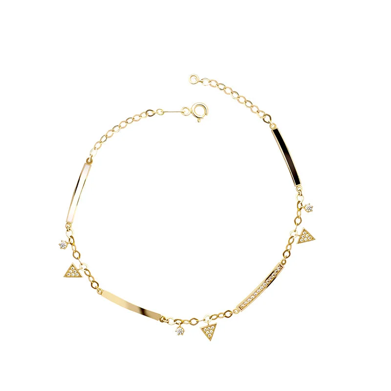 Women’s gold bracelets-Symbols Bracelet