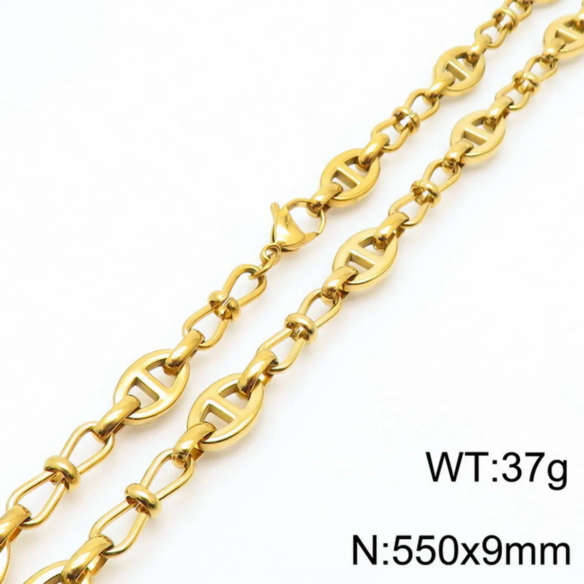 Gold Necklace KN233935-Z