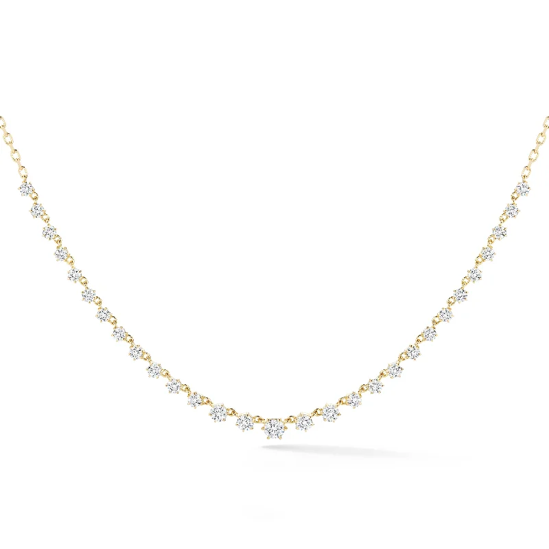 Women’s heart-shaped necklaces-Large Penelope Diamond Necklace