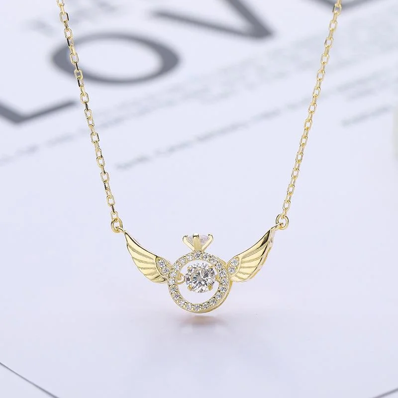 Angel Smart Necklace (Golden)