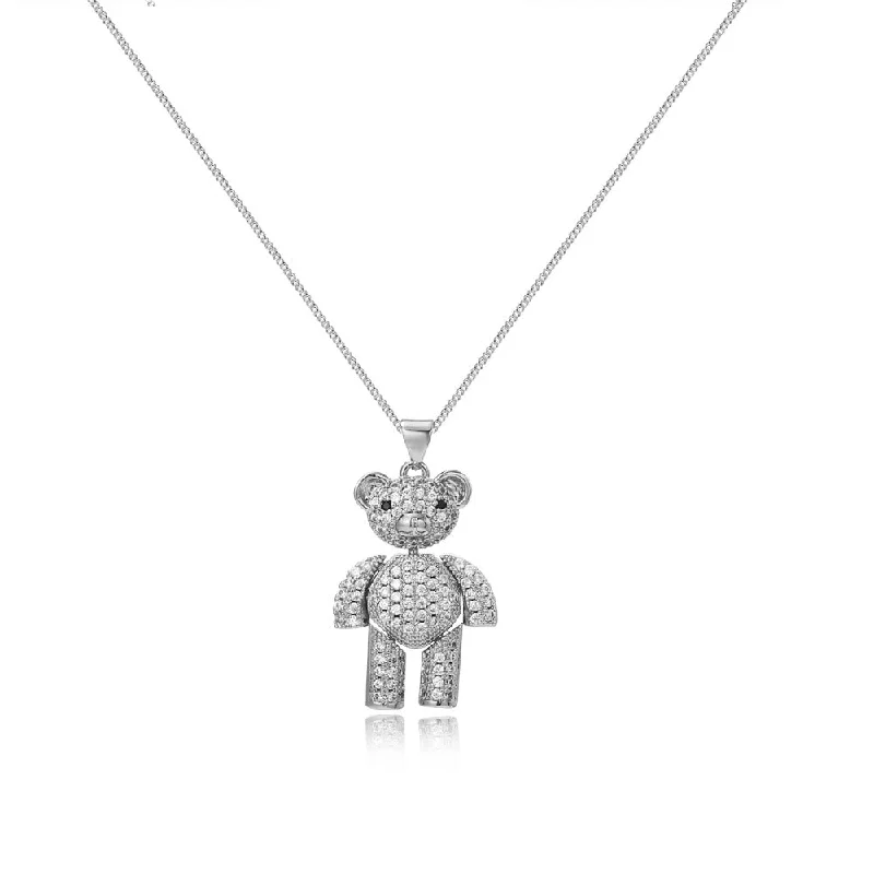 White Gold Color Bear