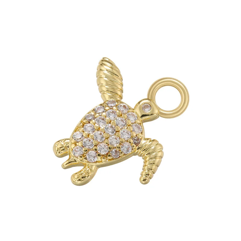 Vd1300 Golden White Diamond Turtle