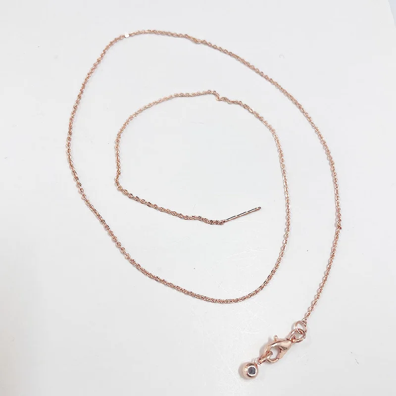 O-Shaped Chain-Rose Gold