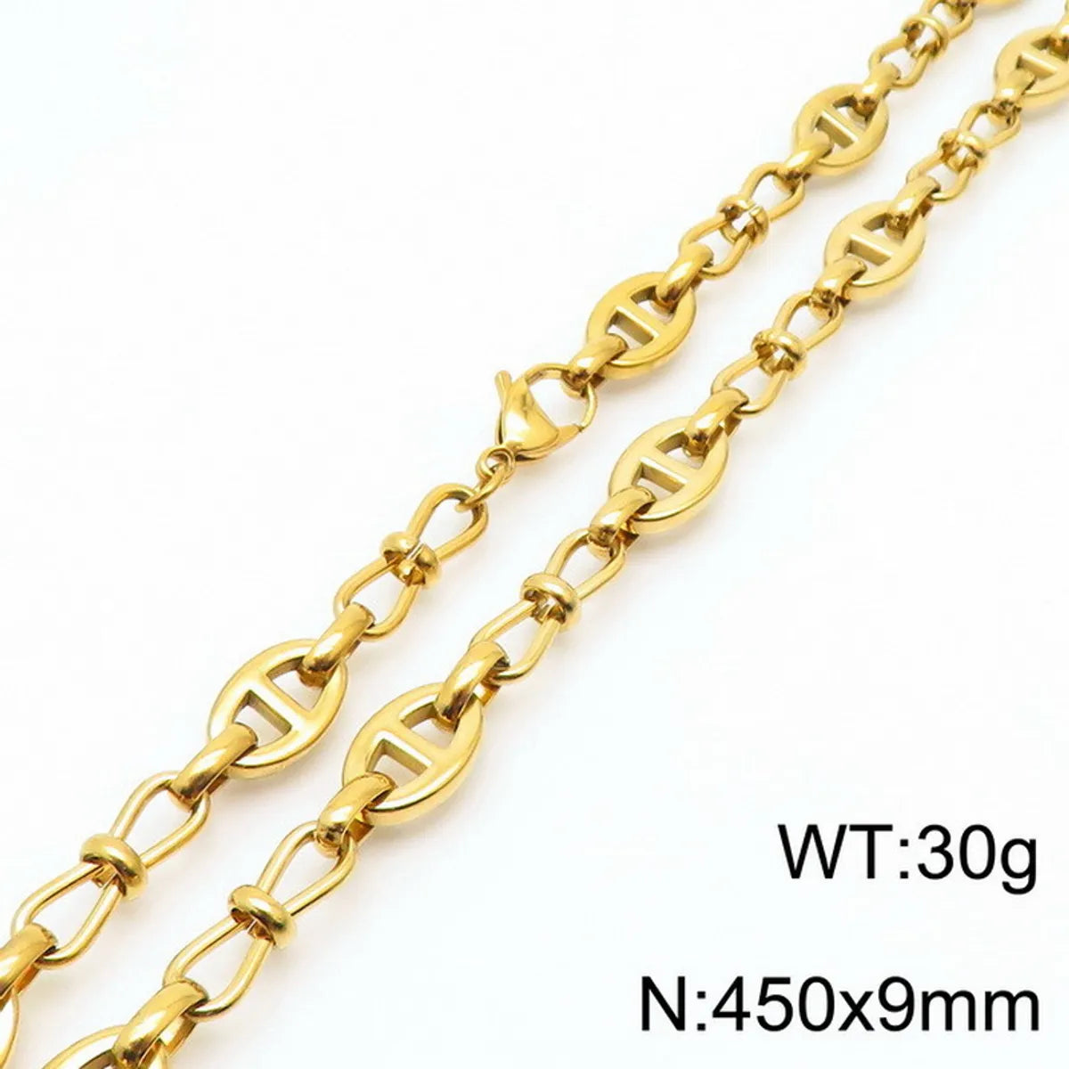 Gold Necklace KN233933-Z