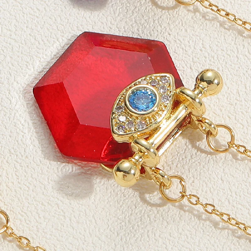 Red Crystal Zirconium