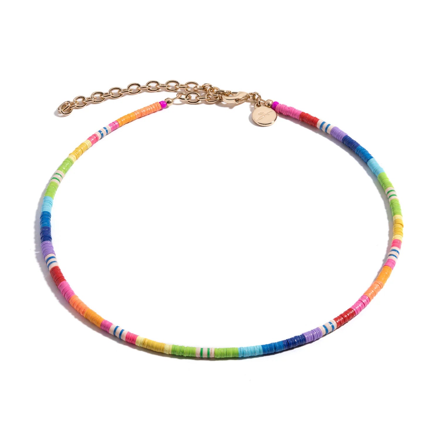 Women’s name necklaces-The Louise Tutti Frutti Beaded Choker