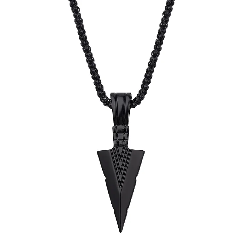 Black Arrow Necklace