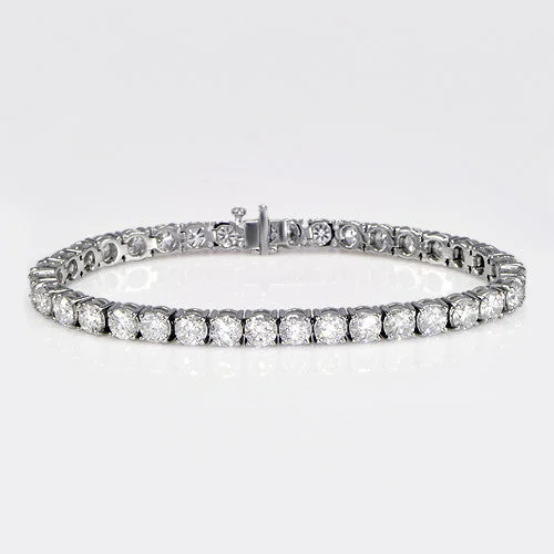 Women’s matching bracelets-"BRAC01144" Diamond Tennis Bracelet 11.80cts