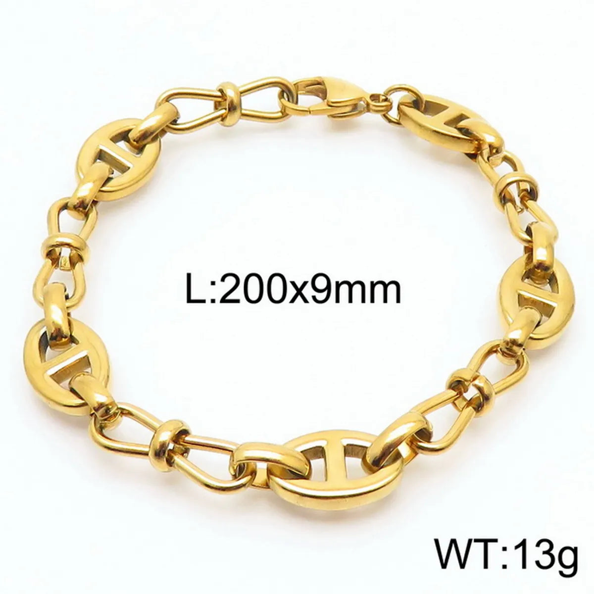 Gold Bracelet KB167068-Z