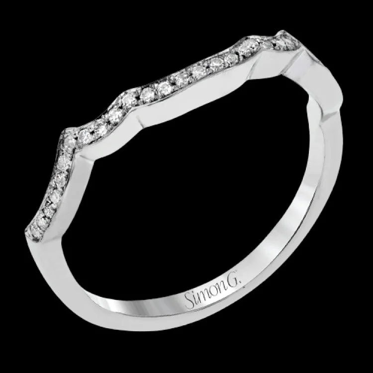 Women's luxury halo engagement rings-TR395-B ENGAGEMENT RING