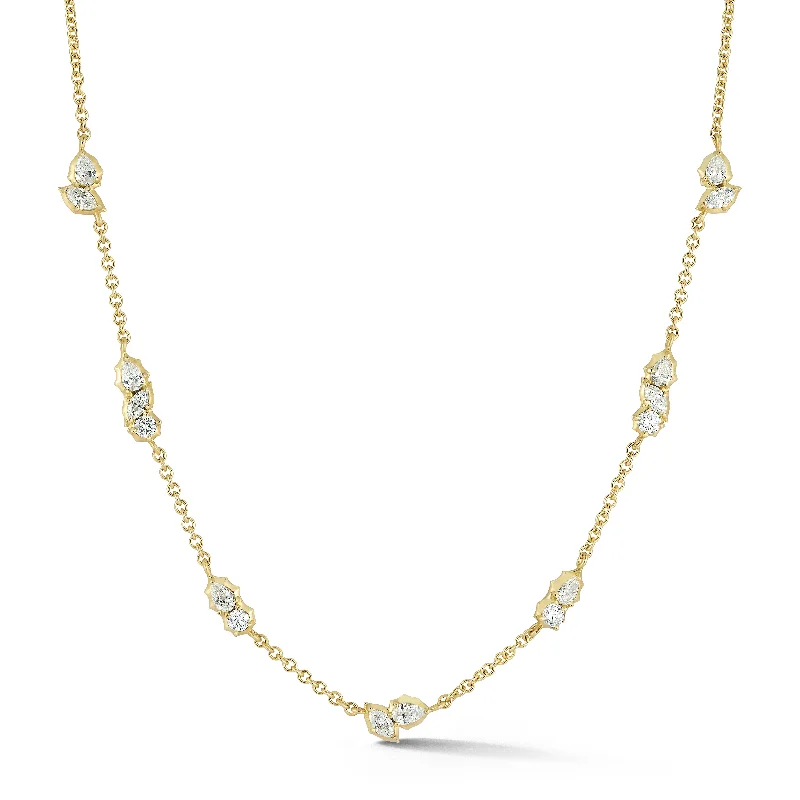 Women’s engagement necklaces-Posey Station Necklace