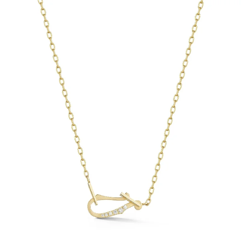 Women’s diamond tennis necklaces-Diamond Lola Necklace