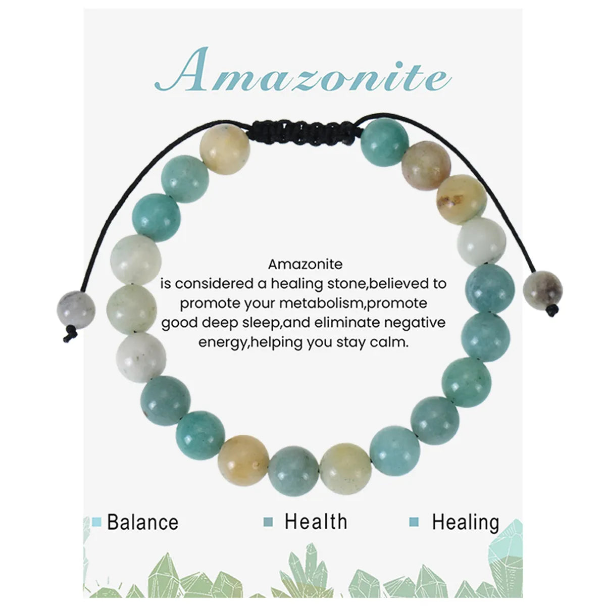 Amazon Stone Bracelet 18cm