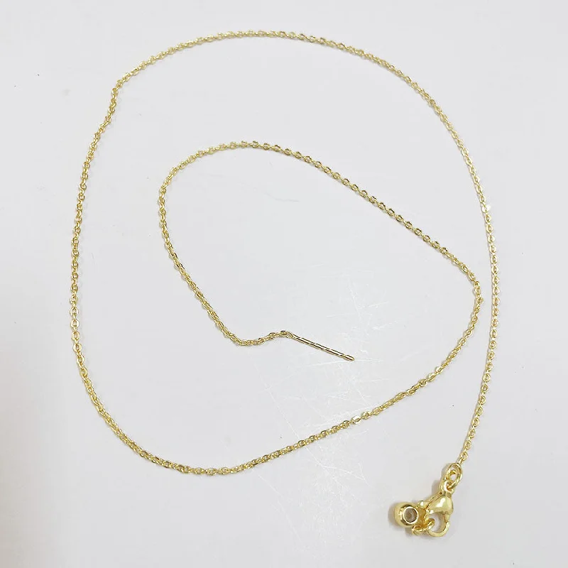 O-Shaped Chain-24K Real Gold