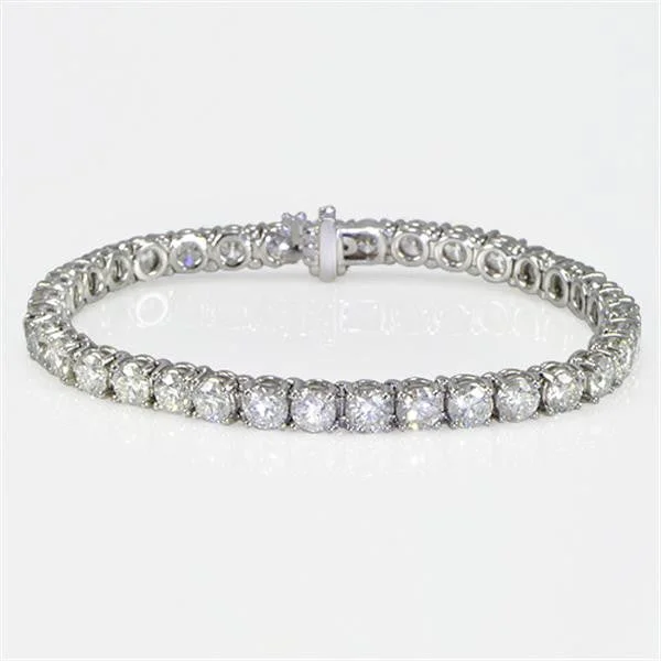 Women’s simple bangles-"BRAC01128" Diamond Tennis Bracelet